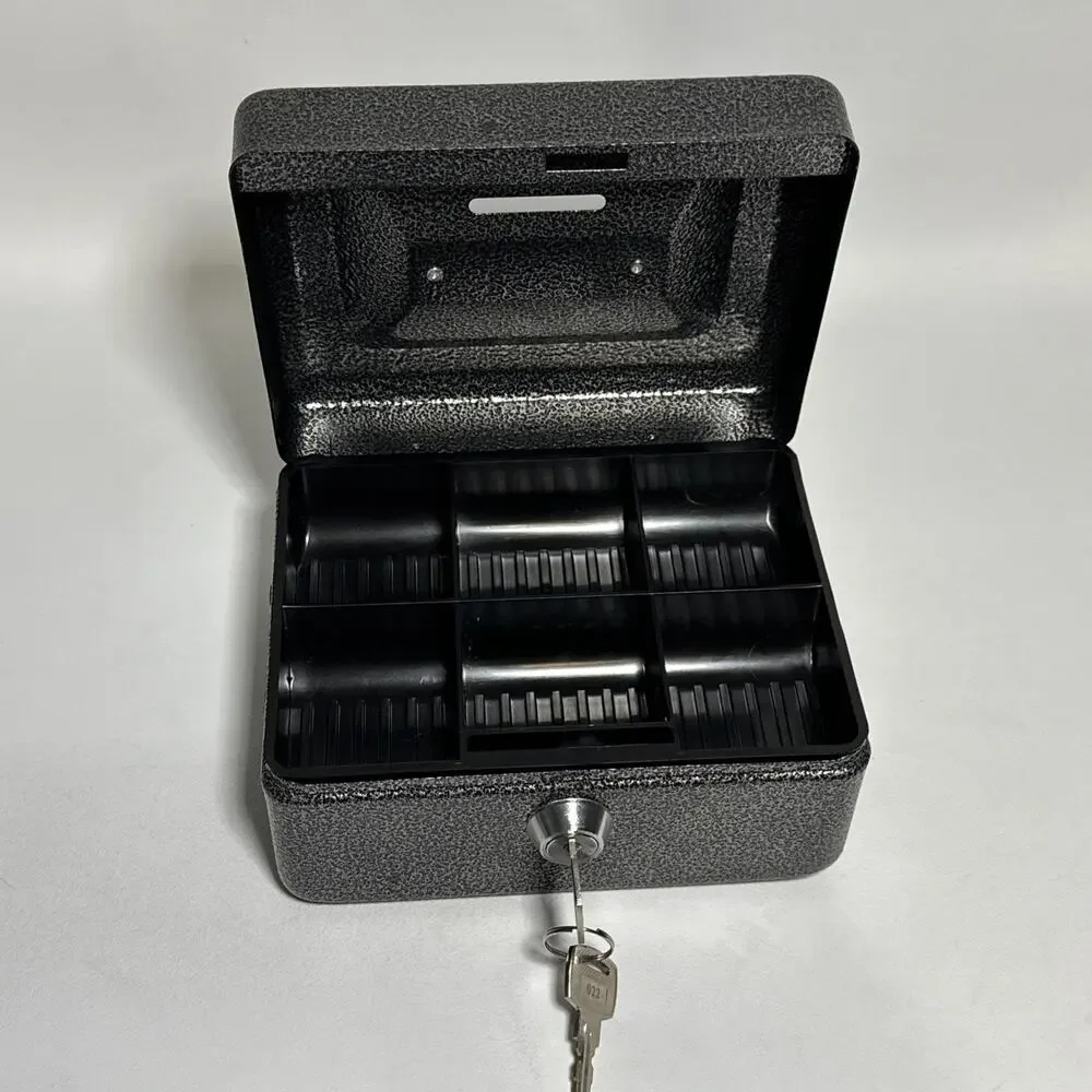 EUC Hercules by FireKing Lock Box 6”x3” with 2 keys
